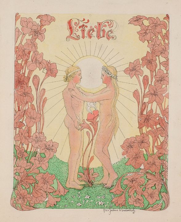 Liebe (Love) by Max Julius Wunderlich